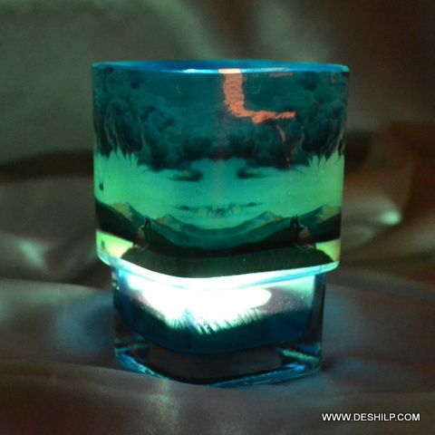 Glass Decor Printing Votive