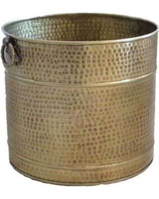 Decorative Round Brass Planter 12 inch