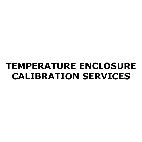 Temperature Enclosure Calibration Services