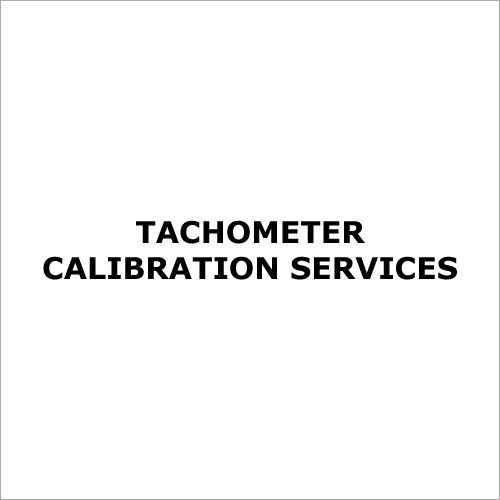 Tachometer Calibration Services
