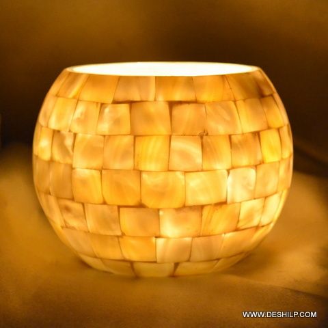 Seap Glass Tea Light Candle Holder