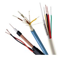 Cctv Cables - Copper, 3+1 & 4+1 Core, White Pvc Jacket | High Durability, Low Voltage, High Endurance