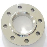 Cast Flanges - Stainless Steel, 50-200 Mm Diameter, 5-20 Mm Thickness, 150-600 Psi Pressure Rating, 6-12 Bolt Holes, Polished Finish, Pipe Connections & Vessels