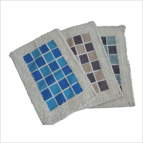 Cotton Bath Mat Printed Design