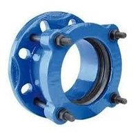 Flange Adaptors - Ductile Iron, 2-12 Inch Size Range | Blue Slip-on Design With 150 Psi Pressure Rating And Epdm Gasket For Versatile Pipe Connections