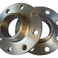 Collar Flanges - Steel, 50-200 Mm Diameter Range, 5-20 Mm Thickness, 4-12 Bolt Holes | Machined Finish, Iso Standards For Pipe And Shaft Connections
