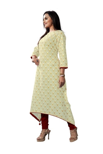 Yellow Designer Kurti