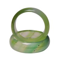 Natural Stone Green Onyx Ring