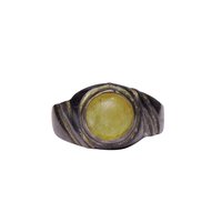 Natural Stone Cat's Eye Ring