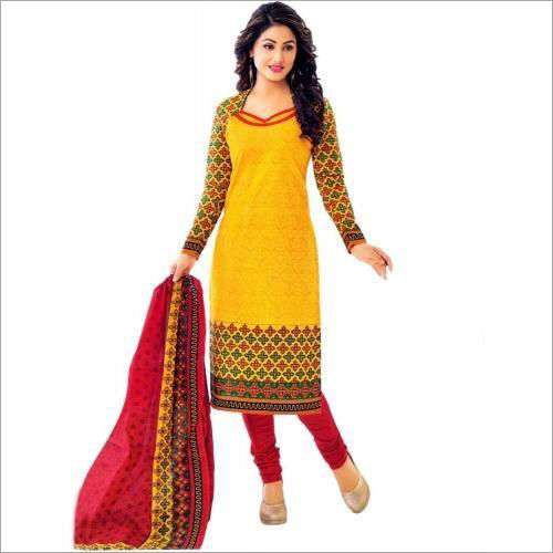 Ladies Designer Colour Full  Suit