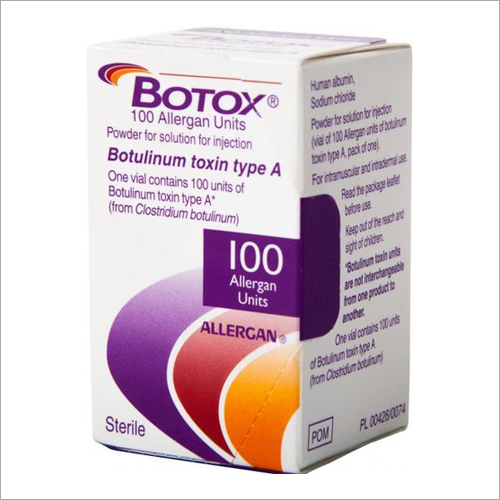 Botulinum Toxin 100 Type A Injection