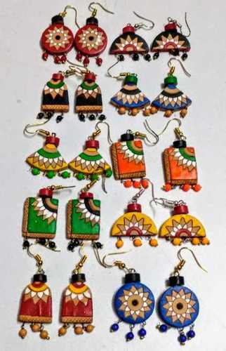 Ethnic Terracotta Earrings