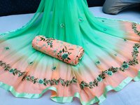 Extra Ordinary Work Designer Dress Materials
