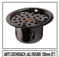 Anti Cockroach Jali Round S.s. Installation Type: Floor Mounted