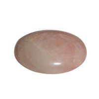 Natural Energised Stone Rose Quartz Cabochon For Spirituality & Peace of Mind & Self Confidance