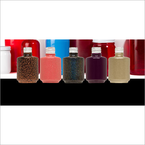 Color Coated Nail Polish Glass Bottles