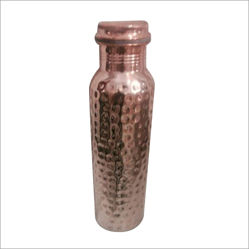 Copper Hammered Bottle