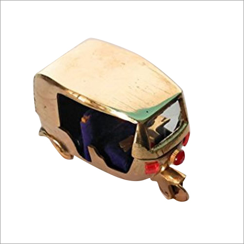 Brass Decorative Auto Rickshaw