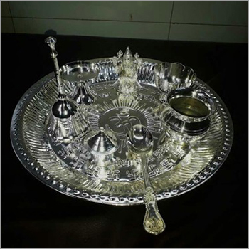 Silver Pooja Thali
