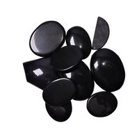 Natural Energised Stone Black Obsidian Cabochon For Spirituality & Peace of Mind & Self Confidance