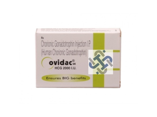 Ovidac Human chorionic gonadotropin hCG 2000IU Injection