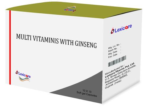 Multivitamin Vitamin With Ginsneg Health Supplements