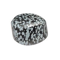 Natural Energised Snowflake Obsidian Tumble Stone