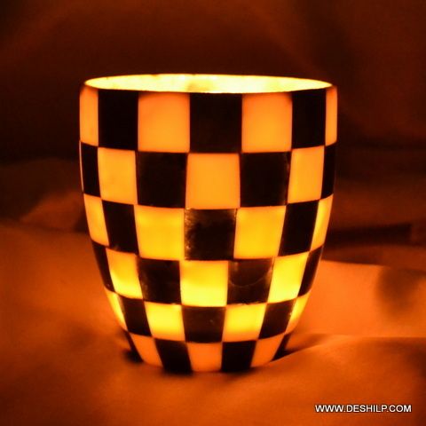 Glass Chase Game Design Candle Holder