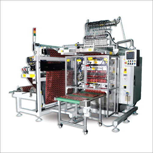 Automatic 3 Axis Servo Liquid Packing Machine - Stainless Steel, 1500x1000x2000mm | Accurate Filling, 50 Bags/min, Noise-free Operation