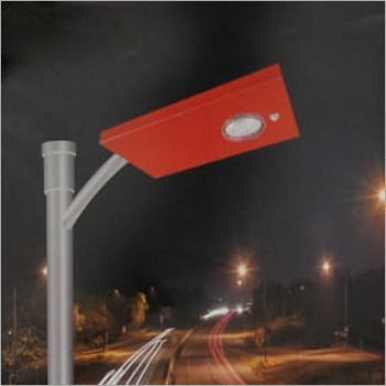 Yellow 12W Integrated Solar Street Light