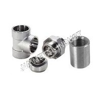 Round Nickel Alloy Pipe Tee Fittings