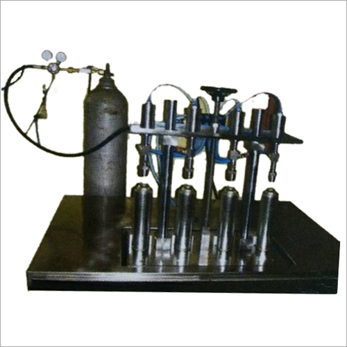 Aerosol Nitrogen Gas Filling Machine