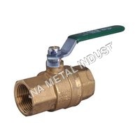Bronze Ball Valve - Female Threaded Ends, 15mm To 50mm Size Range | Controls Fluid Flow, High Pressure Resistance, Hand Lever Operation