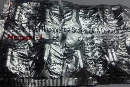 HAPPI L Capsules - Rabeprazole Sodium & Levosulpiride, 20-75 mg for Stomach & Esophagus Relief, Dry Storage, Suitable for Adults & Aged Women