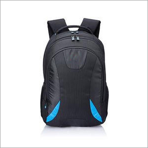 Backpack - Fabric, 20x12 Inches, Black | Waterproof, Handmade, Adjustable Straps, Laptop Sleeve, Side Bottle Pocket