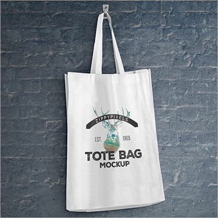 Canvas Bag - 16x14 inches, White Canvas | Capacity: 15 Kg/hr, Versatile Design for Everyday Use