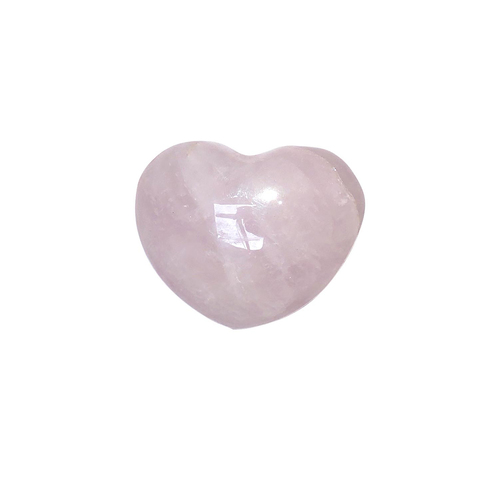Satyamani Natural Rose Quartz Gemstone Heart Puff(Medium)