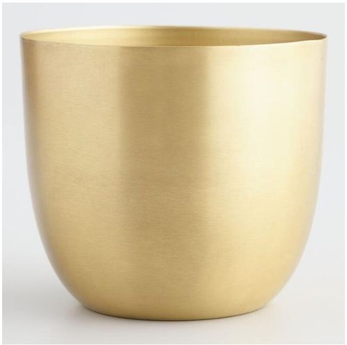 Medium Brass Planter