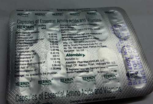 essential amino acids vitamin
