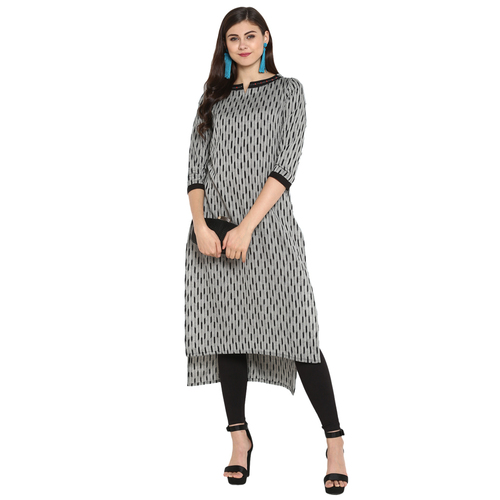 Printed Cotton Kurti Bust Size: 36 To 44 Inch (In)