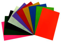 Craft Villa Neon Glitter Sheet