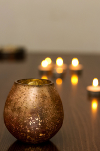 Crucible mercury rose gold