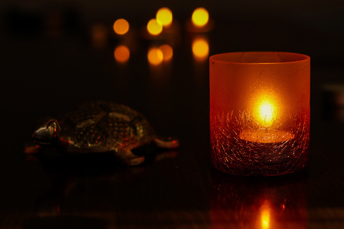 glass votives