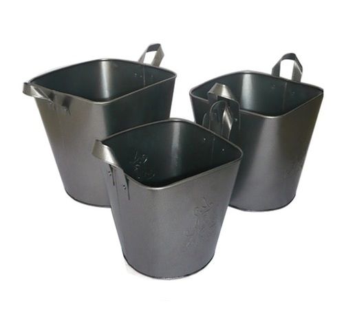 Set of Three Metal Planter