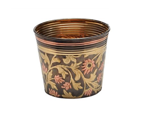 Designer Brass Decorative Planter