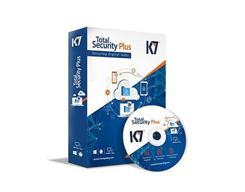 K7 Total Security Plus 5 User 1 Year Delivery in 2 Hours No CD Only Key
