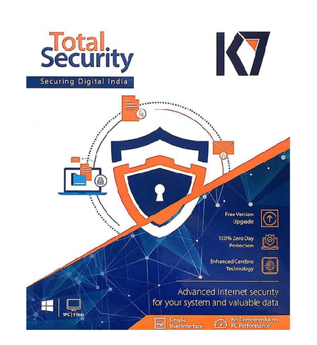 K7 Total Security 1 PC 1 Year