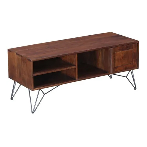 Premium Acacia Entertainment Unit