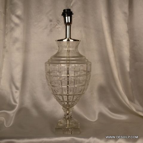 CRYSTAL DECOR CUTTING GLASS LAMP