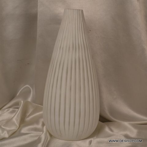 LONG GLASS DECOR FLOWER VASE